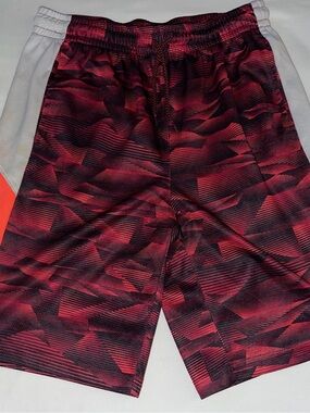 PLACE/SPORT Boys Red Graphic Athletic Shorts Sz Yth XXL/TTG-16 SKU: 0824-25
